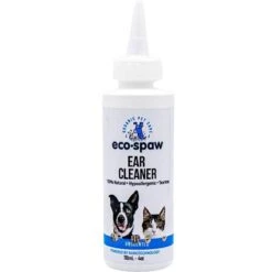 EcoSpaw Unscented Dog & Cat Ear Cleaner, 4-oz Bottle