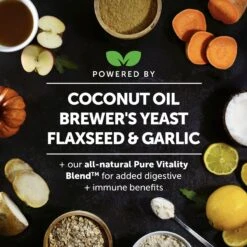 PetHonesty Flea & Tick Defense Hickory Bacon Flavor Soft Chew Flea & Tick Repellent Supplement For Dogs, 90 Count -Pet Wellness 322615 PT5. AC SS1800 V1689361301