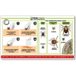 TickCheck Remover Spoon With Tick ID Card, 3-pack 7 TickCheck Remover Spoon With Tick ID Card, 3-pack -Pet Wellness 325737 PT3. AC SS1800 V1651764141