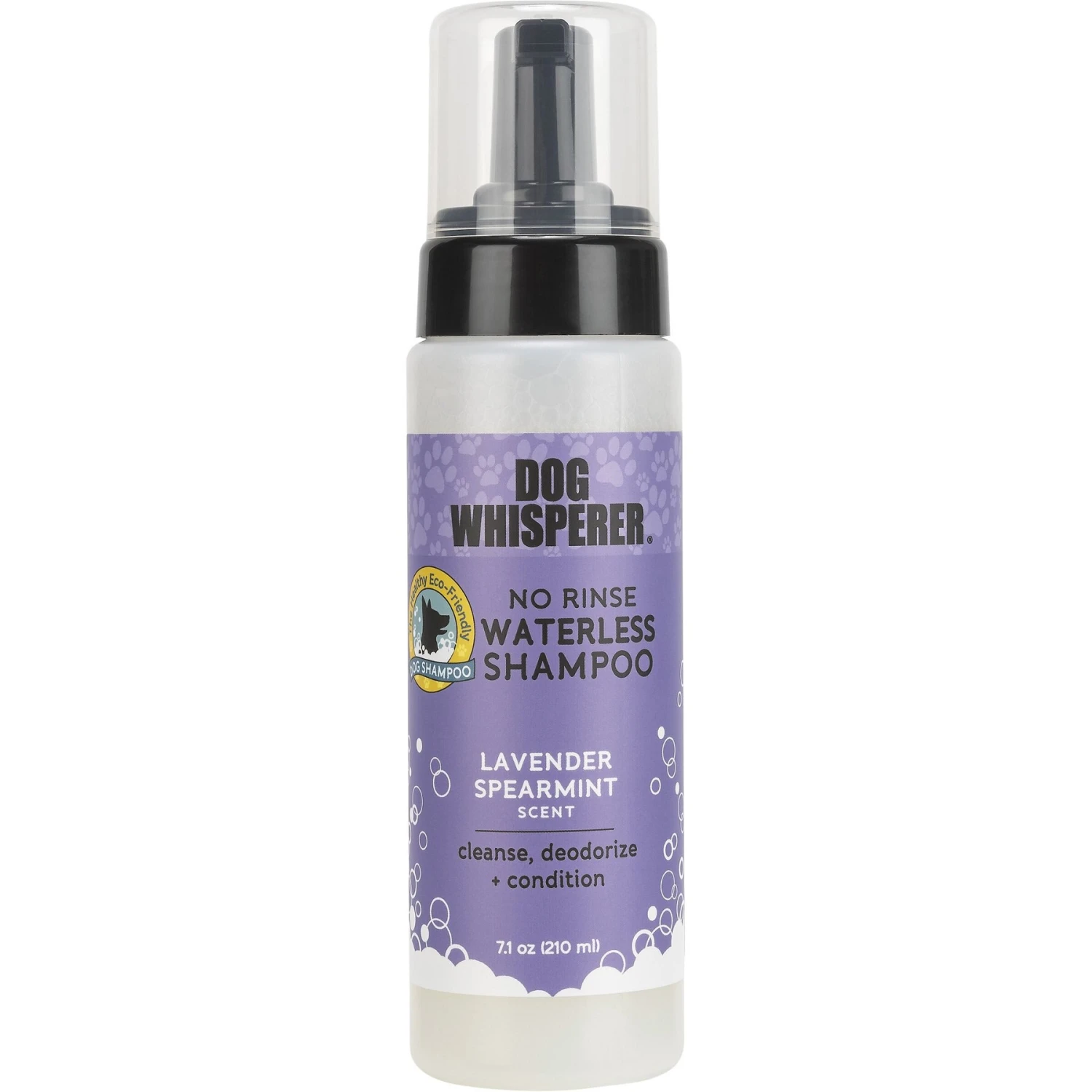 Dog Whisperer No Rinse Waterless Lavender Spearmint Dog Shampoo 1 Dog Whisperer No Rinse Waterless Lavender Spearmint Dog Shampoo