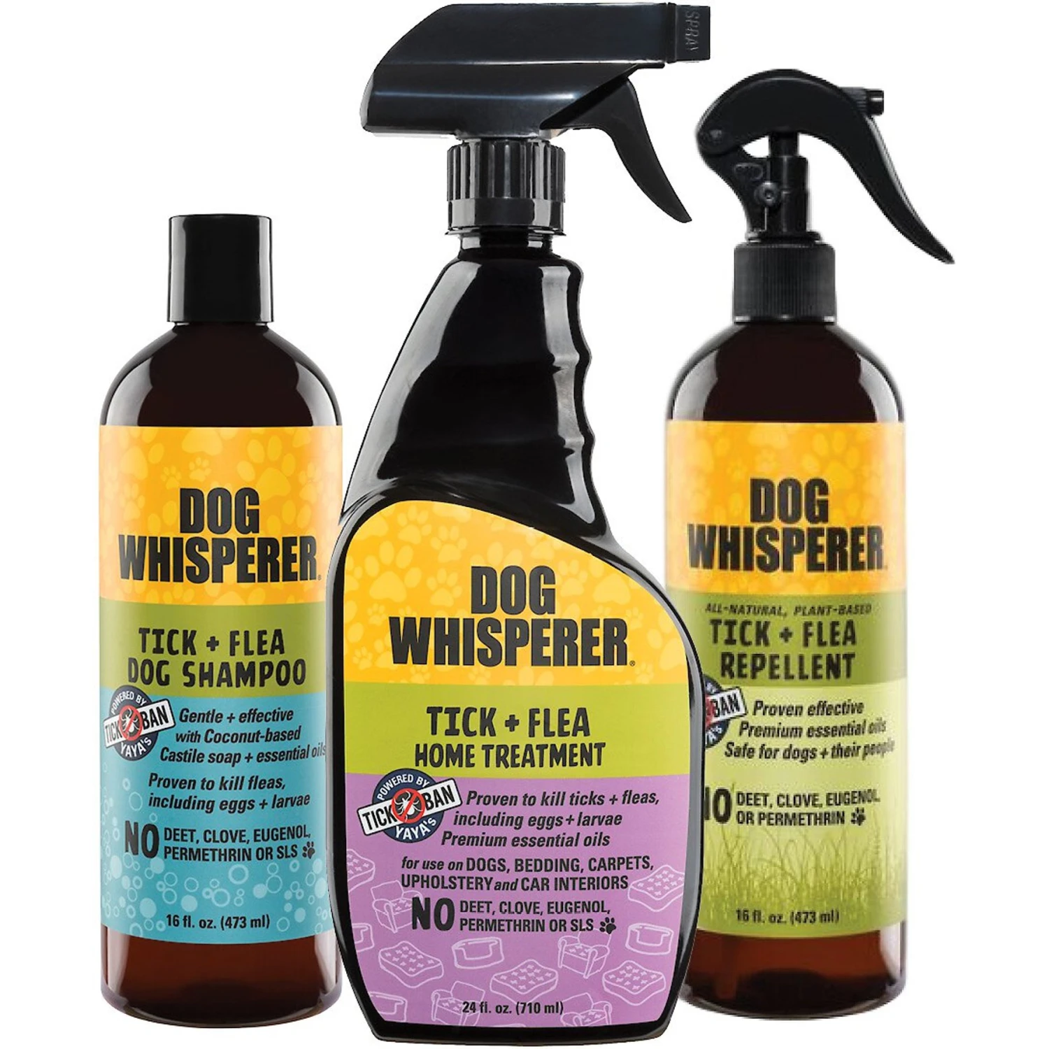 Dog Whisperer Flea & Tick Combo Pack, 3 Count 1 Dog Whisperer Flea & Tick Combo Pack, 3 Count