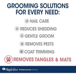 Four Paws Magic Coat Professional Series Rotating Pin Dog Comb, Blue -Pet Wellness 329426 PT6. AC SS1800 V1634680595