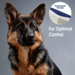 Four Paws Magic Coat Professional Series Non-Slip Grip Dog Comb, Blue 11 Four Paws Magic Coat Professional Series Non-Slip Grip Dog Comb, Blue -Pet Wellness 329432 PT2. AC SS1800 V1634678821