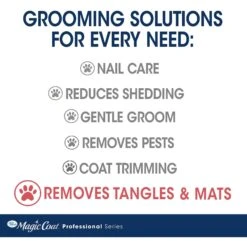 Four Paws Magic Coat Professional Series Non-Slip Grip Dog Comb, Blue 14 Four Paws Magic Coat Professional Series Non-Slip Grip Dog Comb, Blue -Pet Wellness 329432 PT5. AC SS1800 V1634679475