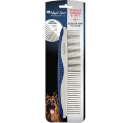 Four Paws Magic Coat Professional Series Non-Slip Grip Dog Comb, Blue 17 Four Paws Magic Coat Professional Series Non-Slip Grip Dog Comb, Blue -Pet Wellness 329432 PT8. AC SS1800 V1634679478