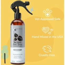 Kin+kind Patchouli Natural Pet Smell Coat Dog Spray, 12-oz Bottle -Pet Wellness 329485 PT2. AC SS1800 V1631598991