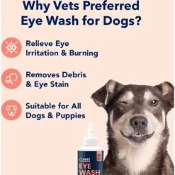 Vets Preferred Advanced Eye Wash For Dogs, 4-oz Bottle 10 Vets Preferred Advanced Eye Wash For Dogs, 4-oz Bottle -Pet Wellness 331245 PT2. AC SS1800 V1668636952