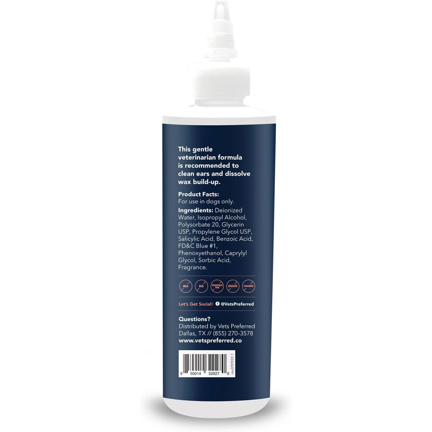 Vets Preferred Advanced Ear Wash For Dogs, 8-oz Bottle 8 Vets Preferred Advanced Ear Wash For Dogs, 8-oz Bottle - Image 8