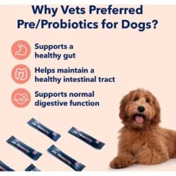 Vets Preferred Pre/Probiotic Chicken Flavored Powder Digestive Supplement For Dogs, 30 Count 11 Vets Preferred Pre/Probiotic Chicken Flavored Powder Digestive Supplement For Dogs, 30 Count -Pet Wellness 331257 PT2. AC SS1800 V1668617442