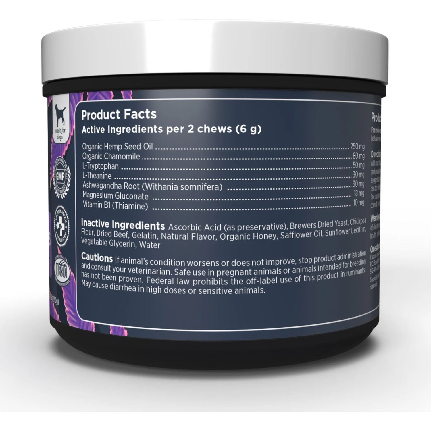 Nulo Calming Soft Chew Dog Supplement, 90 Count 2 Nulo Calming Soft Chew Dog Supplement, 90 Count - Image 2