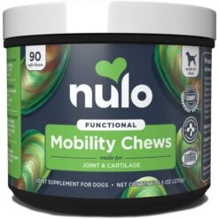 Nulo Mobility Beef Flavored Soft Chews Joint Supplement For Dogs, 90 Count