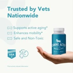 CanineActiv Mobility Medium Dog Supplement -Pet Wellness 331613 PT2. AC SS1800 V1697219545