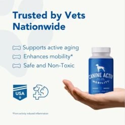 CanineActiv Mobility Large Dog Supplement -Pet Wellness 331614 PT2. AC SS1800 V1697219544