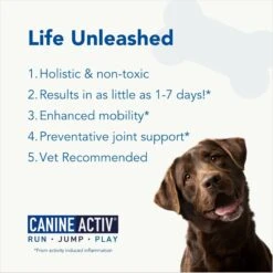 CanineActiv Mobility Large Dog Supplement -Pet Wellness 331614 PT3. AC SS1800 V1697219545