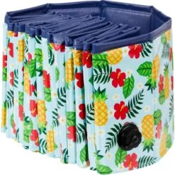 Frisco Outdoor Dog Swimming Pool, Hawaiian Print -Pet Wellness 331652 PT2. AC SS1800 V1646179637