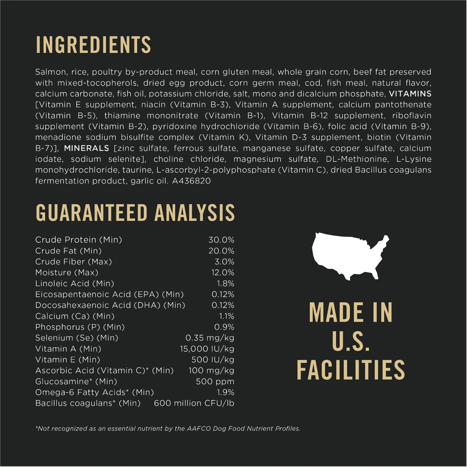 Purina Pro Plan Sport Performance All Life Stages High-Protein 30/20 Salmon & Cod Formula Dry Dog Food 6 Purina Pro Plan Sport Performance All Life Stages High-Protein 30/20 Salmon & Cod Formula Dry Dog Food - Image 6