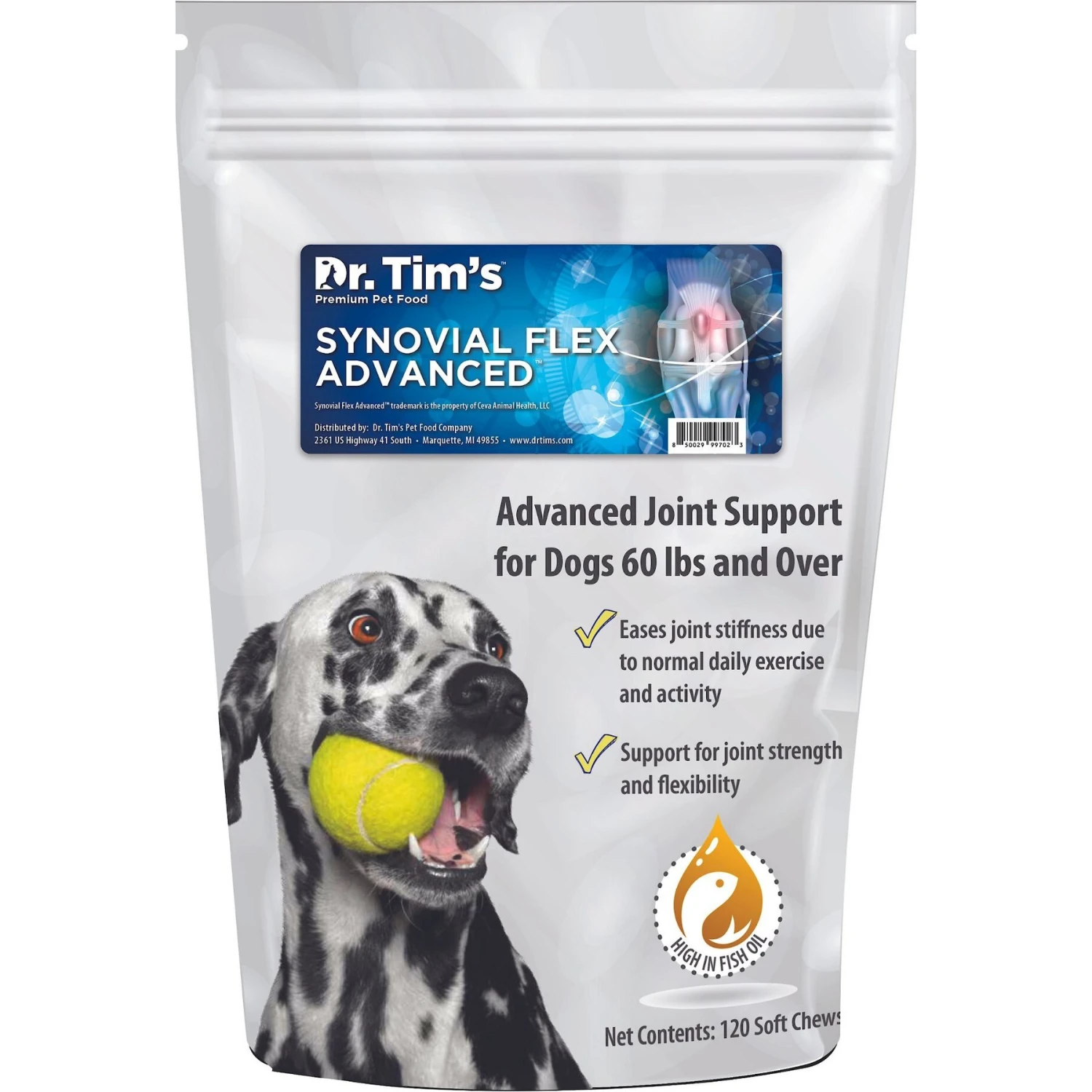 Dr. Tim's Synovial Flex Advanced Regular Chicken Flavor Joint Mobility Dog Supplement 1 Dr. Tim's Synovial Flex Advanced Regular Chicken Flavor Joint Mobility Dog Supplement
