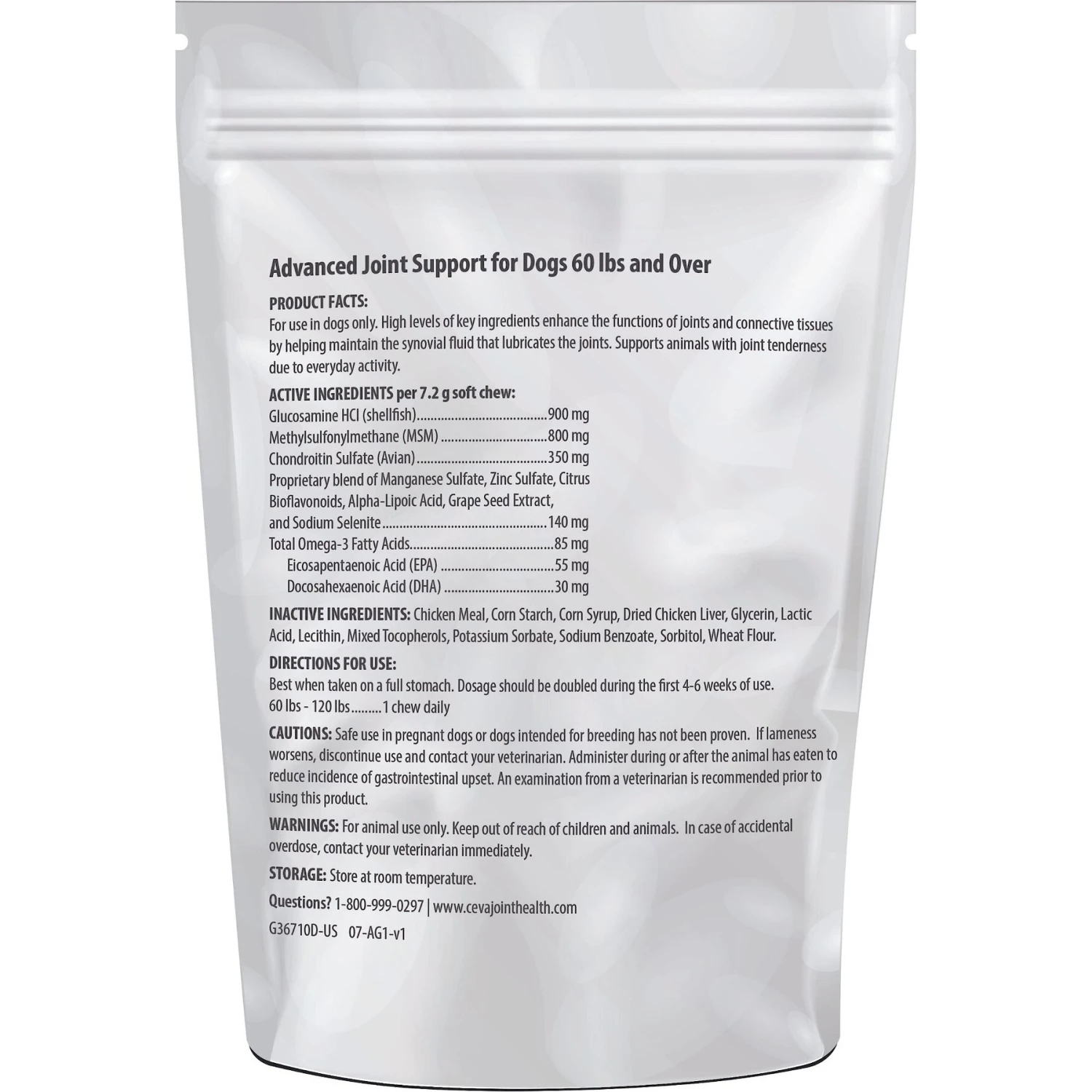 Dr. Tim's Synovial Flex Advanced Regular Chicken Flavor Joint Mobility Dog Supplement 3 Dr. Tim's Synovial Flex Advanced Regular Chicken Flavor Joint Mobility Dog Supplement - Image 3