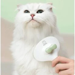 Michu Cream Dog, Cat & Small Pet Brush -Pet Wellness 332495 PT3. AC SS1800 V1686318408