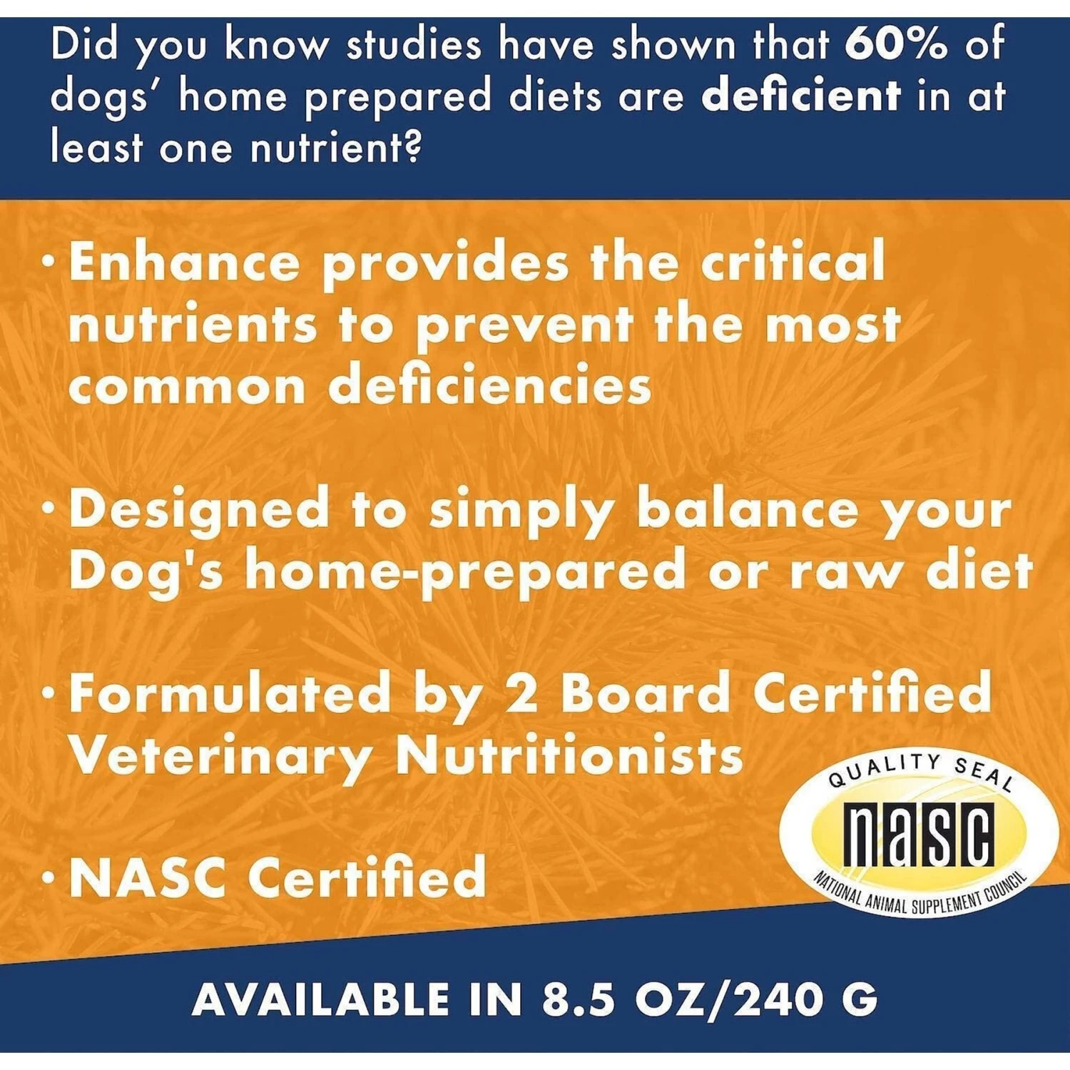 Annamaet Enhance Raw & Home Cook Meal Dog Vitamin & Mineral Supplement, 8.5-oz 4 Annamaet Enhance Raw & Home Cook Meal Dog Vitamin & Mineral Supplement, 8.5-oz - Image 4