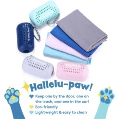 Sweet Paws Perfect Paws Portable Dog Towel -Pet Wellness 336433 PT4. AC SS1800 V1658217947