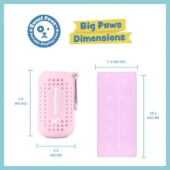 Sweet Paws Perfect Paws Portable Dog Towel -Pet Wellness 336433 PT7. AC SS1800 V1658206270