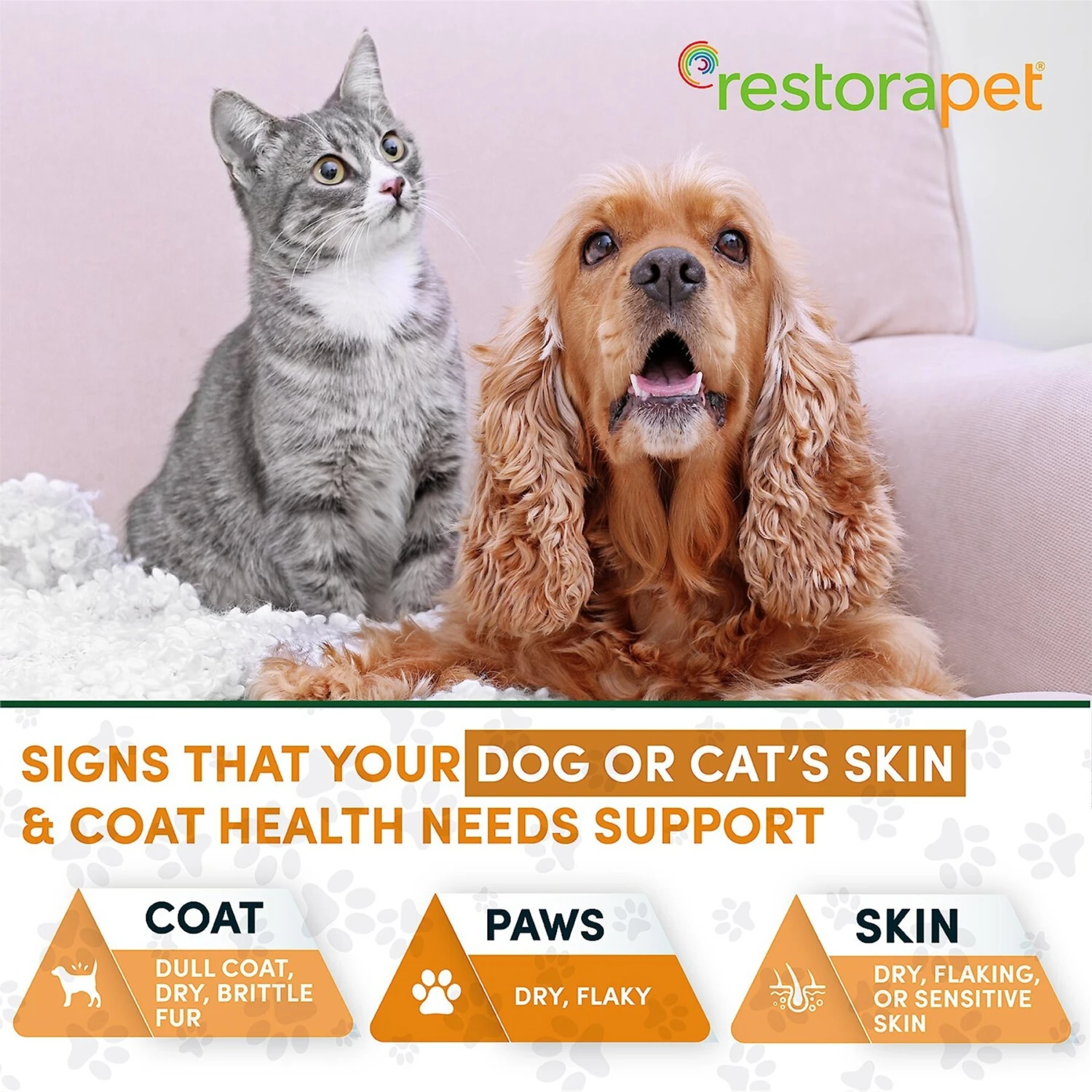 RestoraPet Skin + Coat Support Essentials Wild Alaskan Salon Oil Supplement For Dogs 5 RestoraPet Skin + Coat Support Essentials Wild Alaskan Salon Oil Supplement For Dogs - Image 5