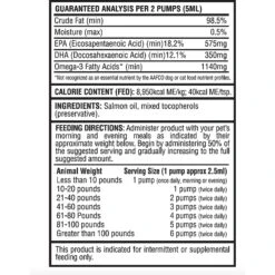 RestoraPet Skin + Coat Support Essentials Wild Alaskan Salon Oil Supplement For Dogs 14 RestoraPet Skin + Coat Support Essentials Wild Alaskan Salon Oil Supplement For Dogs -Pet Wellness 338524 PT6. AC SS1800 V1635523886