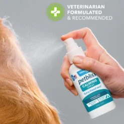Vetnique Labs Petbliss Dog & Cat Calming Spray, 4-oz Bottle 12 Vetnique Labs Petbliss Dog & Cat Calming Spray, 4-oz Bottle -Pet Wellness 338588 PT5. AC SS1800 V1638978107