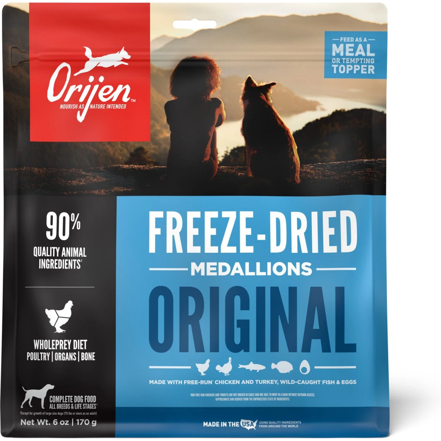ORIJEN Original Grain-Free Freeze-Dried Dog Food & Topper & ORIJEN Tundra Grain-Free Freeze-Dried Dog Food & Topper 2 ORIJEN Original Grain-Free Freeze-Dried Dog Food & Topper & ORIJEN Tundra Grain-Free Freeze-Dried Dog Food & Topper - Image 2