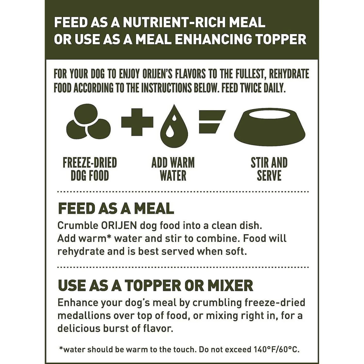 ORIJEN Original Grain-Free Freeze-Dried Dog Food & Topper & ORIJEN Tundra Grain-Free Freeze-Dried Dog Food & Topper 9 ORIJEN Original Grain-Free Freeze-Dried Dog Food & Topper & ORIJEN Tundra Grain-Free Freeze-Dried Dog Food & Topper - Image 9