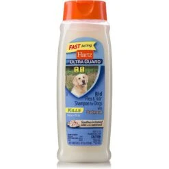 Hartz UltraGuard Rid Flea & Tick Oatmeal Dog Shampoo & Hartz Groomer's Best Flea Comb For Dogs & Cats -Pet Wellness 338723 PT1. AC SS1800 V1635915134