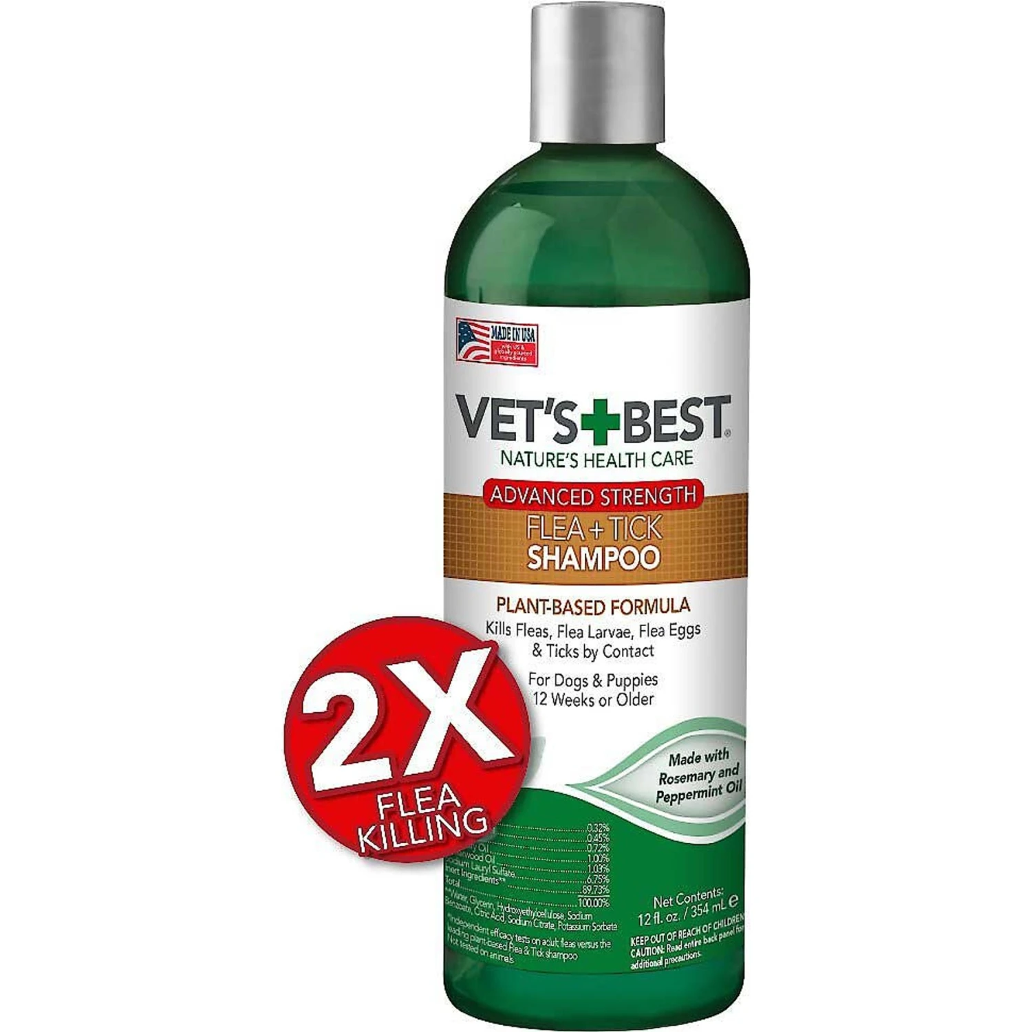 Vet's Best Advanced Strength Flea & Tick Dog Shampoo & Vet's Best Flea + Tick Yard & Kennel Spray For Dogs 2 Vet's Best Advanced Strength Flea & Tick Dog Shampoo & Vet's Best Flea + Tick Yard & Kennel Spray For Dogs - Image 2