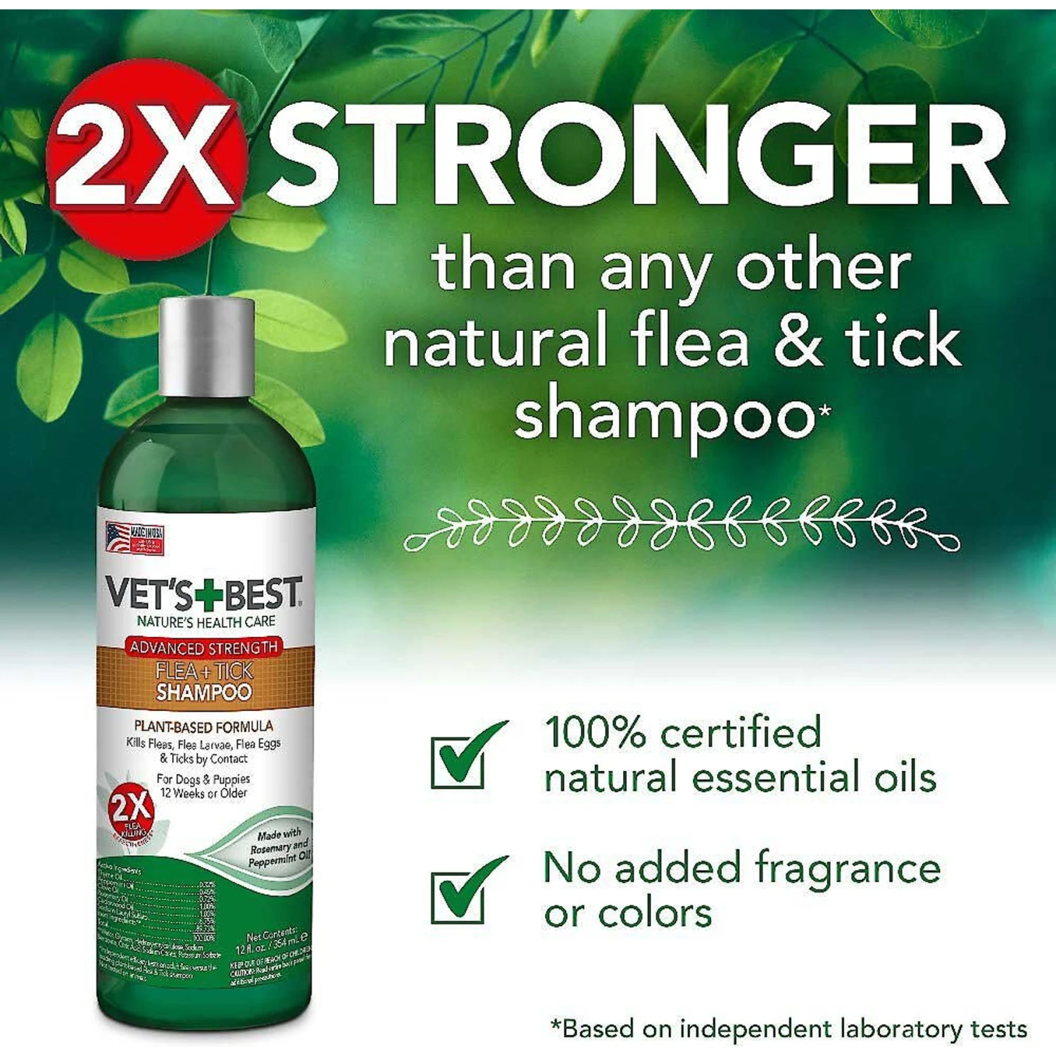 Vet's Best Advanced Strength Flea & Tick Dog Shampoo & Vet's Best Flea + Tick Yard & Kennel Spray For Dogs 5 Vet's Best Advanced Strength Flea & Tick Dog Shampoo & Vet's Best Flea + Tick Yard & Kennel Spray For Dogs - Image 5