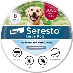 Seresto Flea & Tick Collar For Dogs, Over 18 Lbs & Seresto Flea & Tick Collar For Dogs, Up To 18 Lbs -Pet Wellness 338816 PT4. AC SS1800 V1661273432