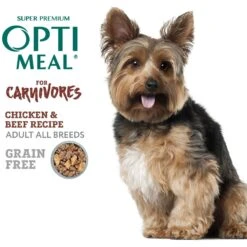 Optimeal Grain-Free Chicken & Beef Recipe Tender Morsels In Savory Sauce Recipe Wet Dog Food, 3-oz Pouch, Case Of 24 -Pet Wellness 342195 PT4. AC SS1800 V1691504890