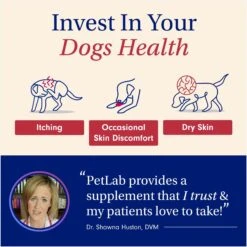 PetLab Co. Pork Flavored Soft Chew Skin & Coat Supplement For Dogs, 30 Count -Pet Wellness 344354 PT2. AC SS1800 V1668025750