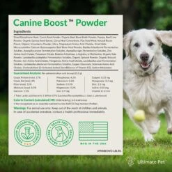 Ultimate Pet Nutrition Canine Boost Multivitamin 33-in-1 Powder Supplement For Dogs 6 Ultimate Pet Nutrition Canine Boost Multivitamin 33-in-1 Powder Supplement For Dogs -Pet Wellness 344501 PT2. AC SS1800 V1635474695