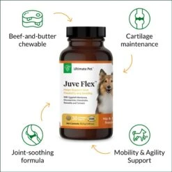 Ultimate Pet Nutrition Juve Flex Canine Hip & Joint Support Supplement For Dogs -Pet Wellness 344511 PT3. AC SS1800 V1635477123