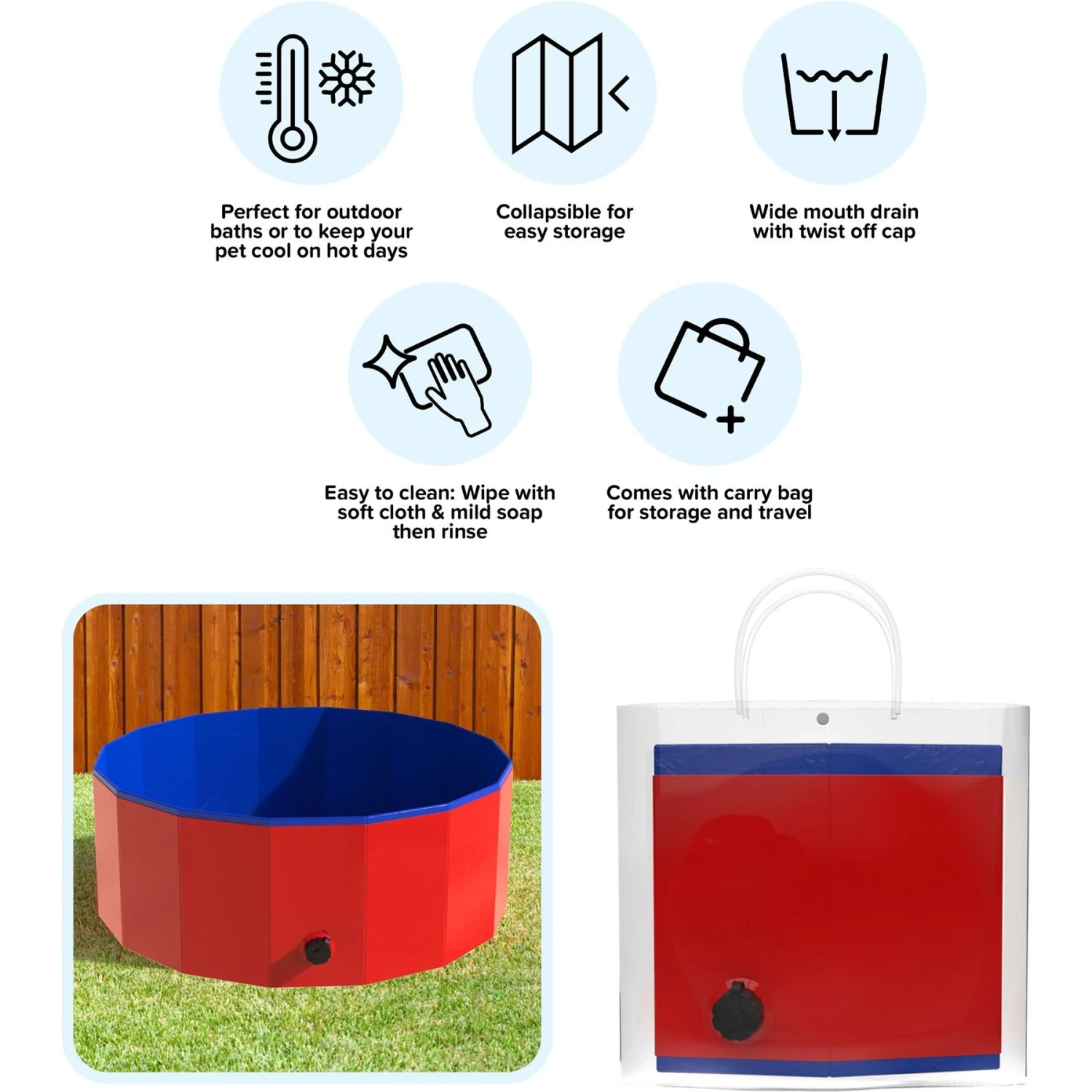 Pet Adobe Dog Swimming Pool & Bath Tub 4 Pet Adobe Dog Swimming Pool & Bath Tub - Image 4