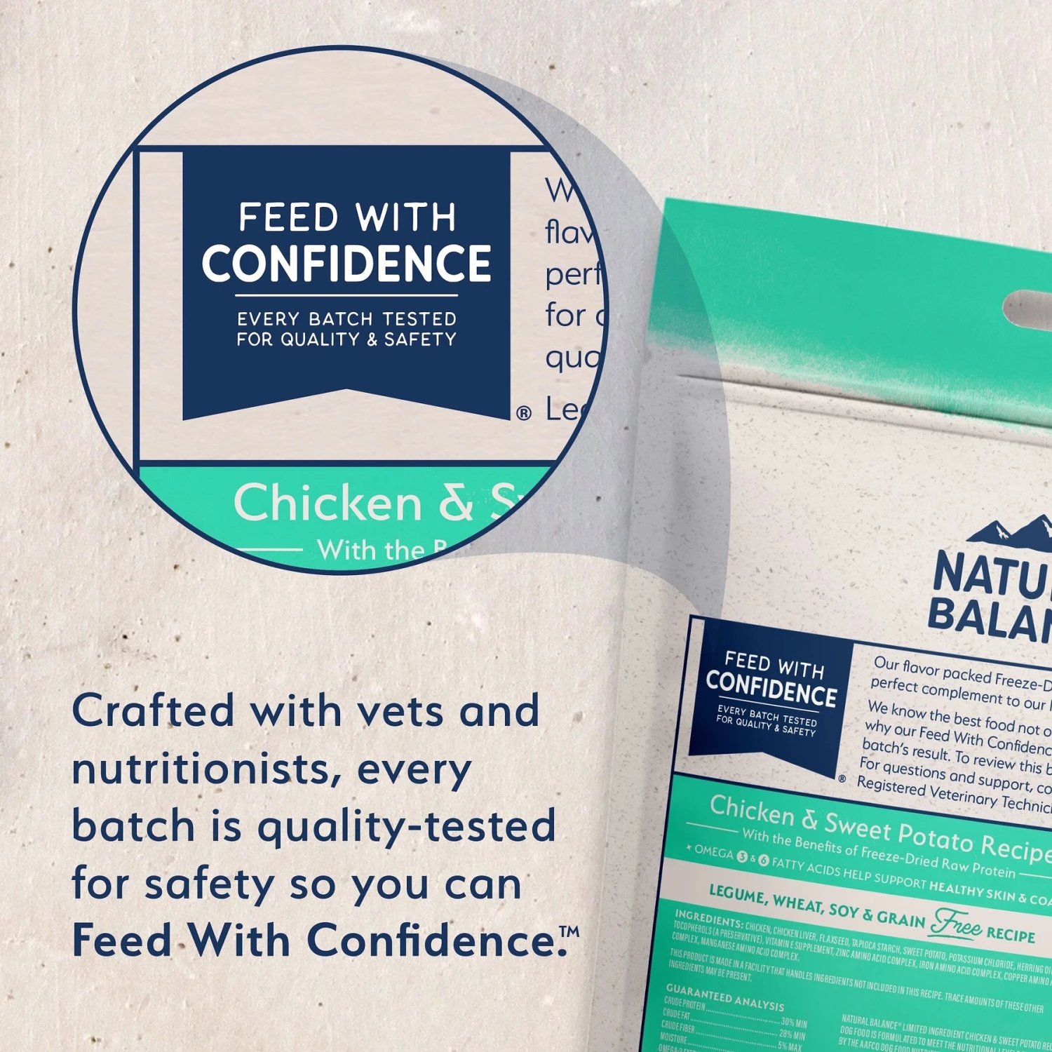 Natural Balance Limited Ingredient Freeze-Dried Chicken & Sweet Potato Recipe Dog Dry Food 9 Natural Balance Limited Ingredient Freeze-Dried Chicken & Sweet Potato Recipe Dog Dry Food - Image 9