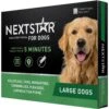 NextStar Flea & Tick Topical Treatment For Large Dogs, 45-88 Lbs