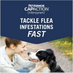 PetArmor CapAction Oral Flea Treatment For Dogs 25+ Lbs 6 Doses -Pet Wellness 346081 PT3. AC SS1800 V1696533256
