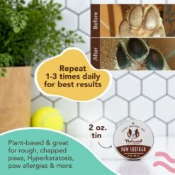 Natural Dog Company Paw Soother Dog Paw Balm 13 Natural Dog Company Paw Soother Dog Paw Balm -Pet Wellness 346258 PT4. AC SS1800 V1701882744