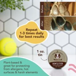 Natural Dog Company PawTection Dog Paw Protector Balm -Pet Wellness 346261 PT4. AC SS1800 V1701882741
