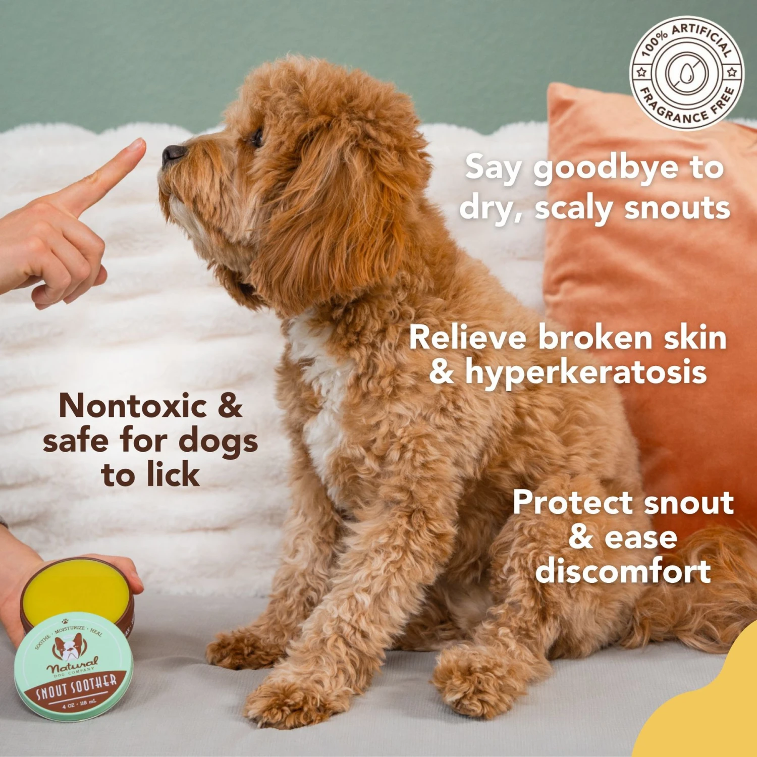 Natural Dog Company Snout Soother Dog Healing Balm 3 Natural Dog Company Snout Soother Dog Healing Balm - Image 3