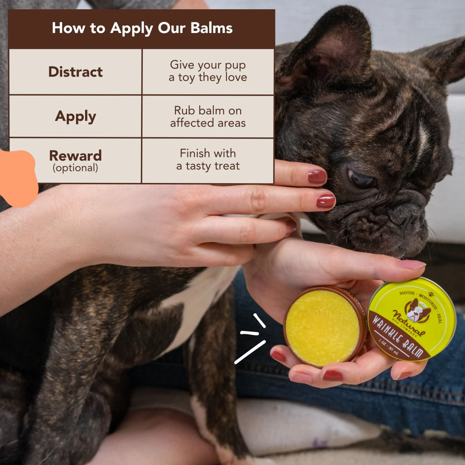 Natural Dog Company Dog Wrinkle Balm 4 Natural Dog Company Dog Wrinkle Balm - Image 4