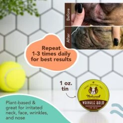Natural Dog Company Dog Wrinkle Balm 13 Natural Dog Company Dog Wrinkle Balm -Pet Wellness 346272 PT4. AC SS1800 V1701882747
