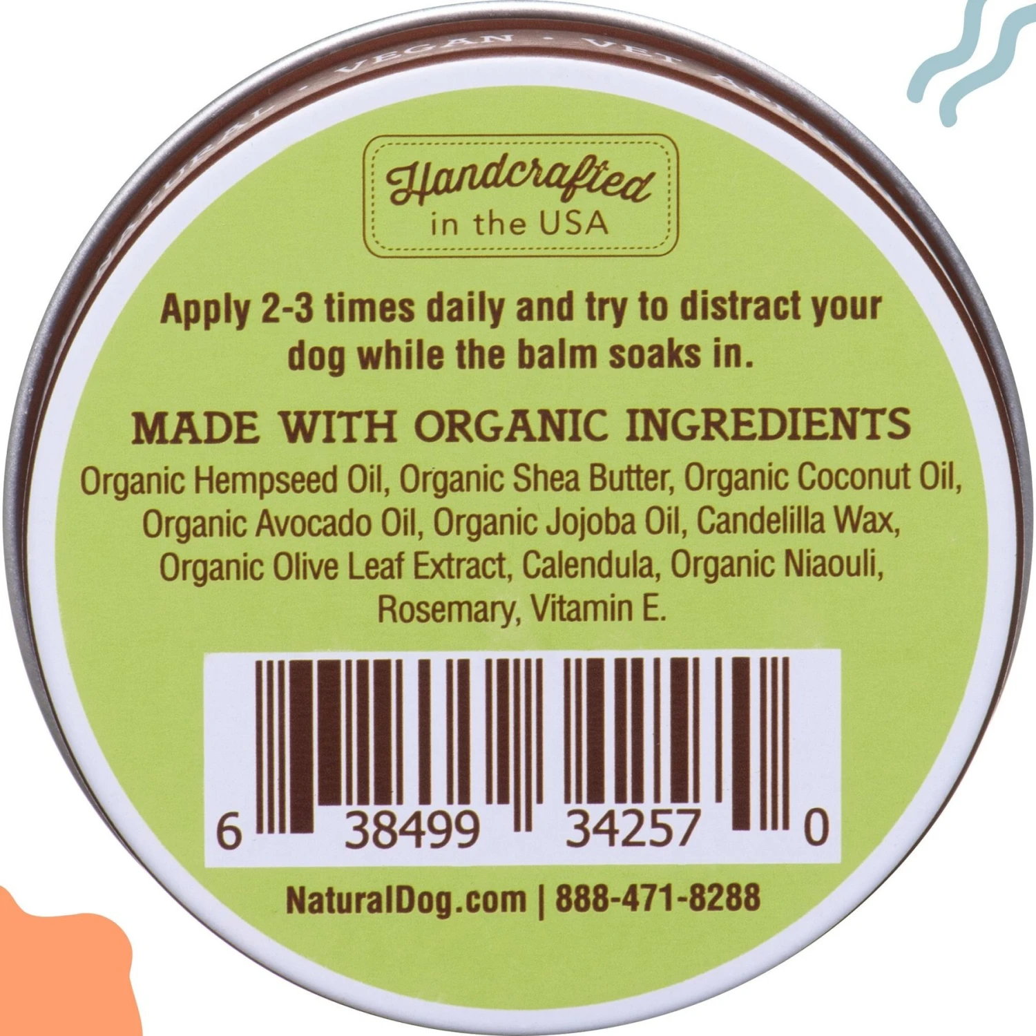 Natural Dog Company Dog Wrinkle Balm 7 Natural Dog Company Dog Wrinkle Balm - Image 7