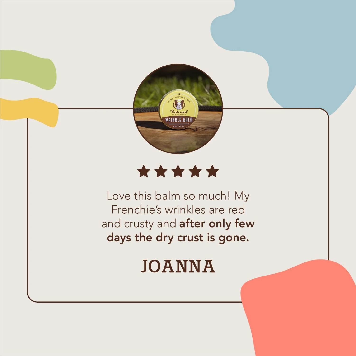 Natural Dog Company Dog Wrinkle Balm 9 Natural Dog Company Dog Wrinkle Balm - Image 9